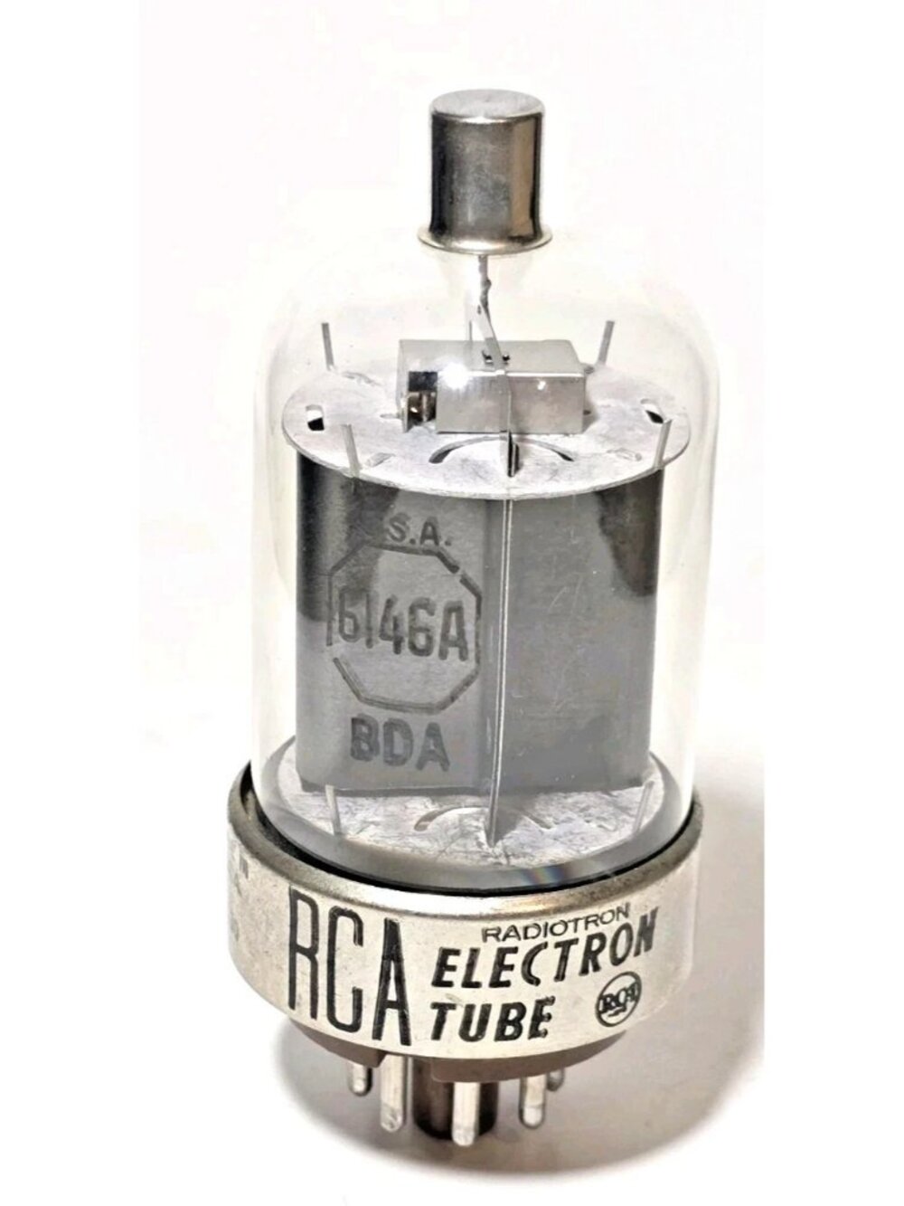 6146A Black Plate Vacuum Tube Tested